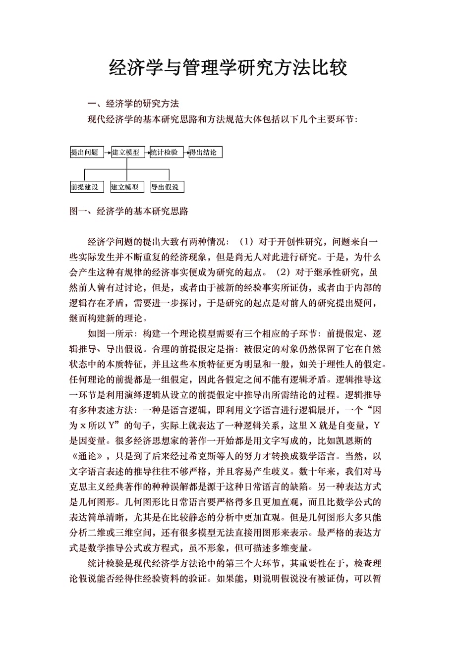 经济学与管理学研究方法详细比较.doc_第1页