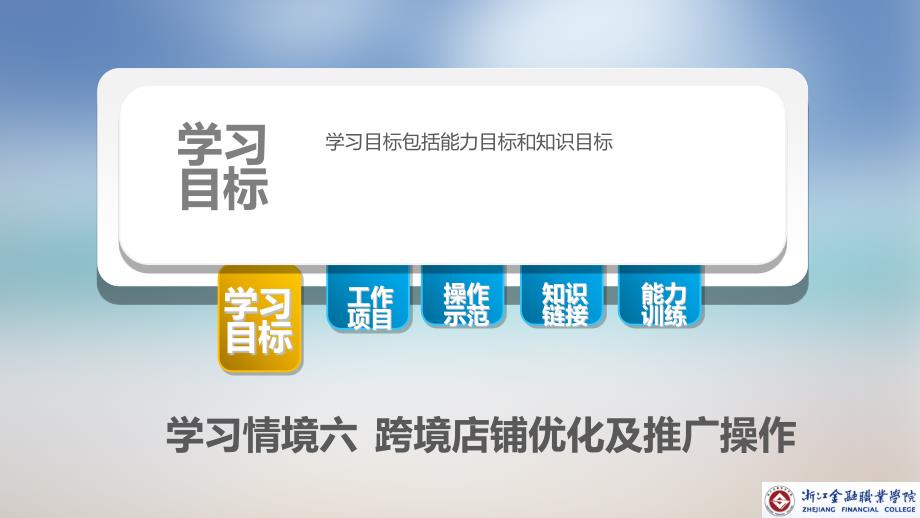 跨境电子商务全套配套课件习题答案学习情境六跨境店铺优化及推广操作-新_第2页