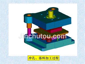 冲压模具教学动态图(gif版)