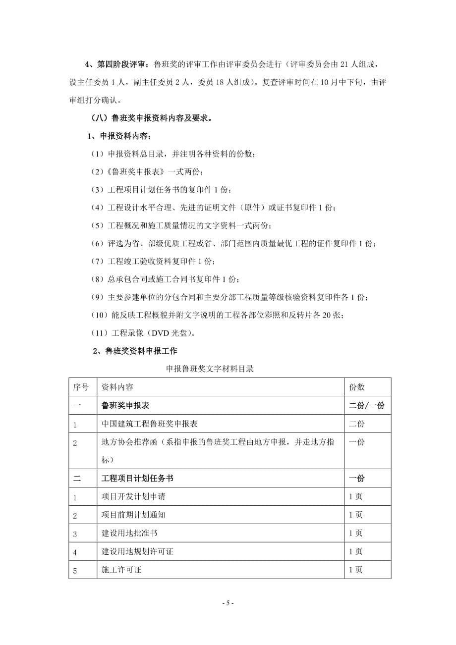 鲁班奖工程评选条件及要求.doc_第5页