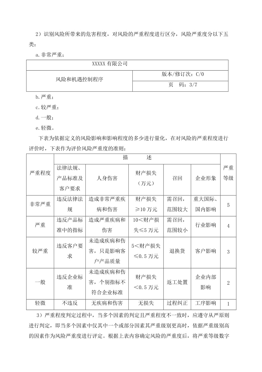 风险和机遇控制程序.doc_第3页