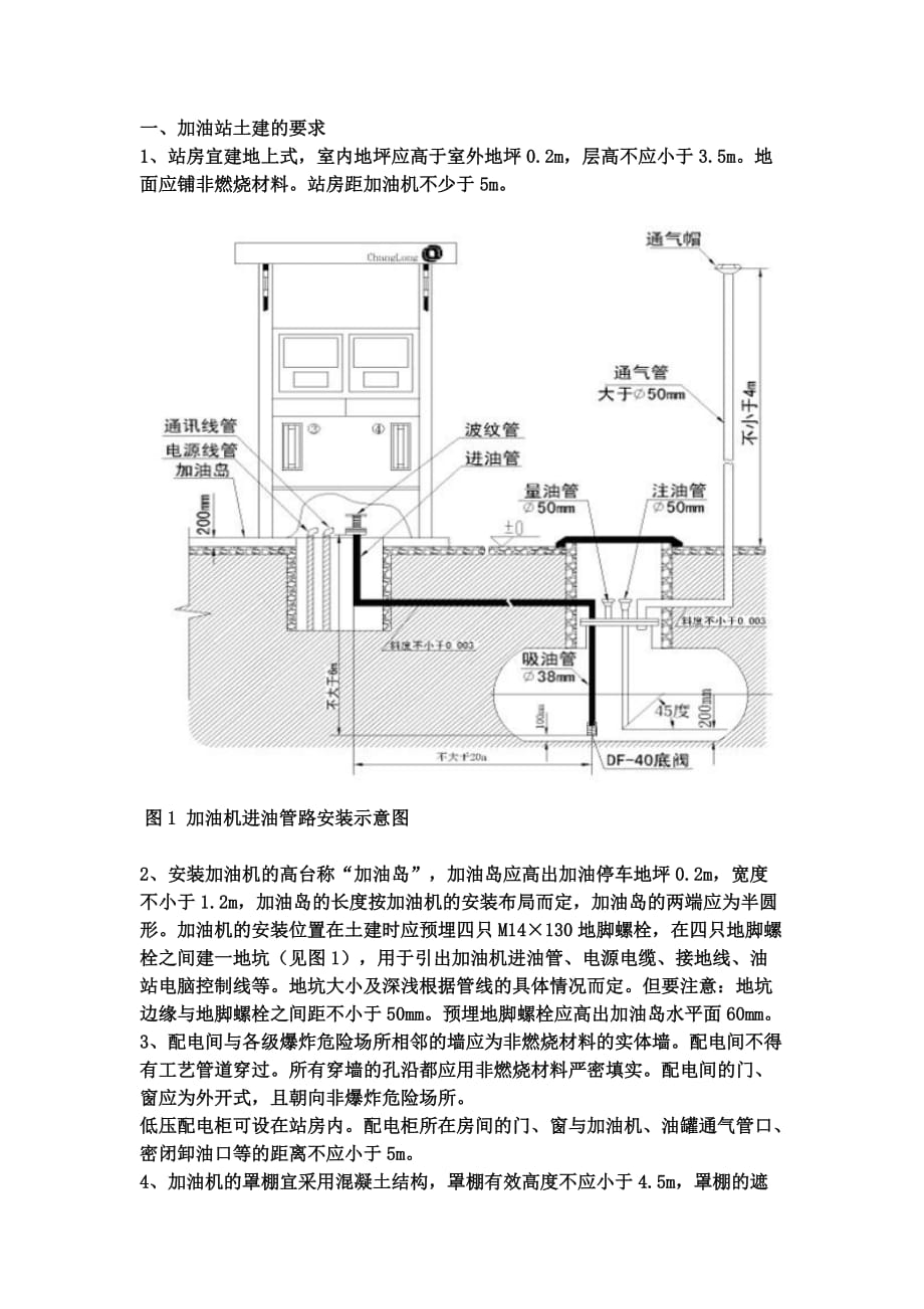 加油站建设施工方案_第1页