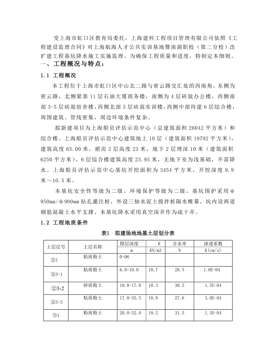 基坑降水监理细则(同名11342)_第3页