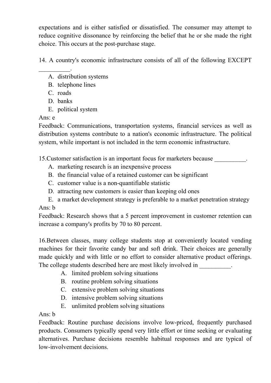 英文版市场营销学期末试卷11.doc_第5页