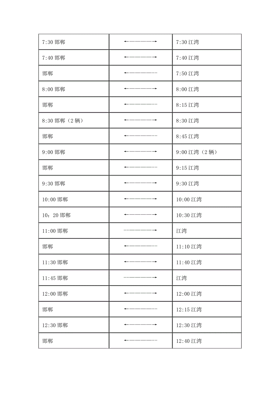 复旦大学班车时刻表2018资料_第4页