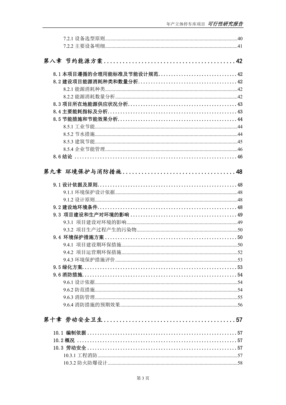 立体停车库项目可行性研究报告【量身编辑】_第4页