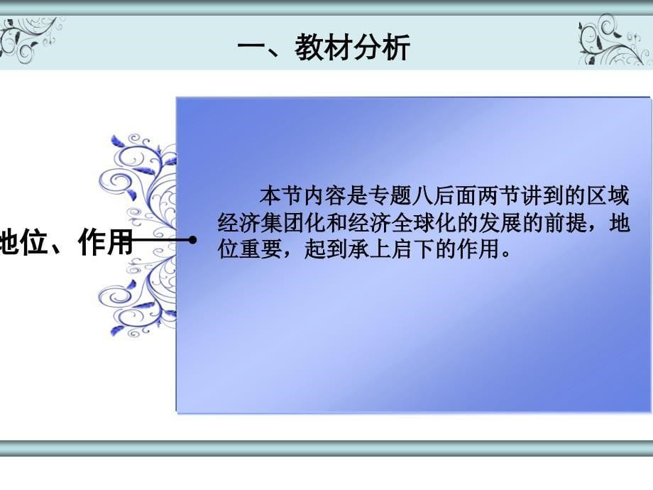 二战后资本主义世界经济体系形成说课比赛课件人民版_第5页