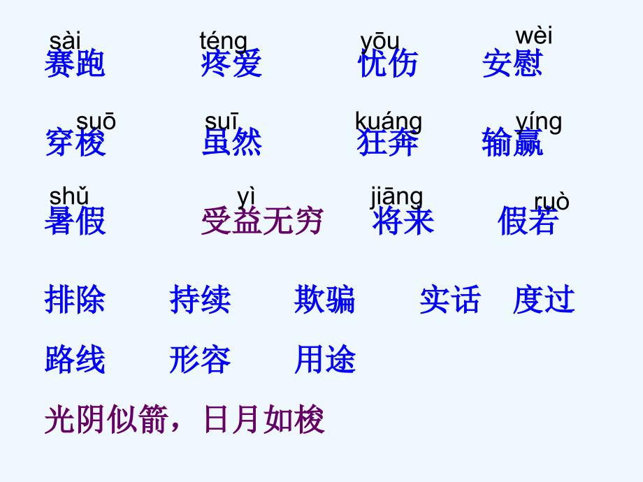 语文人教版三年级下册13　和时间赛跑.和时间赛跑》课件-(1)_第3页