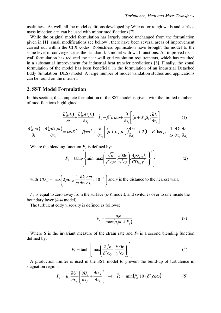十年经验之sst湍流模型资料_第2页