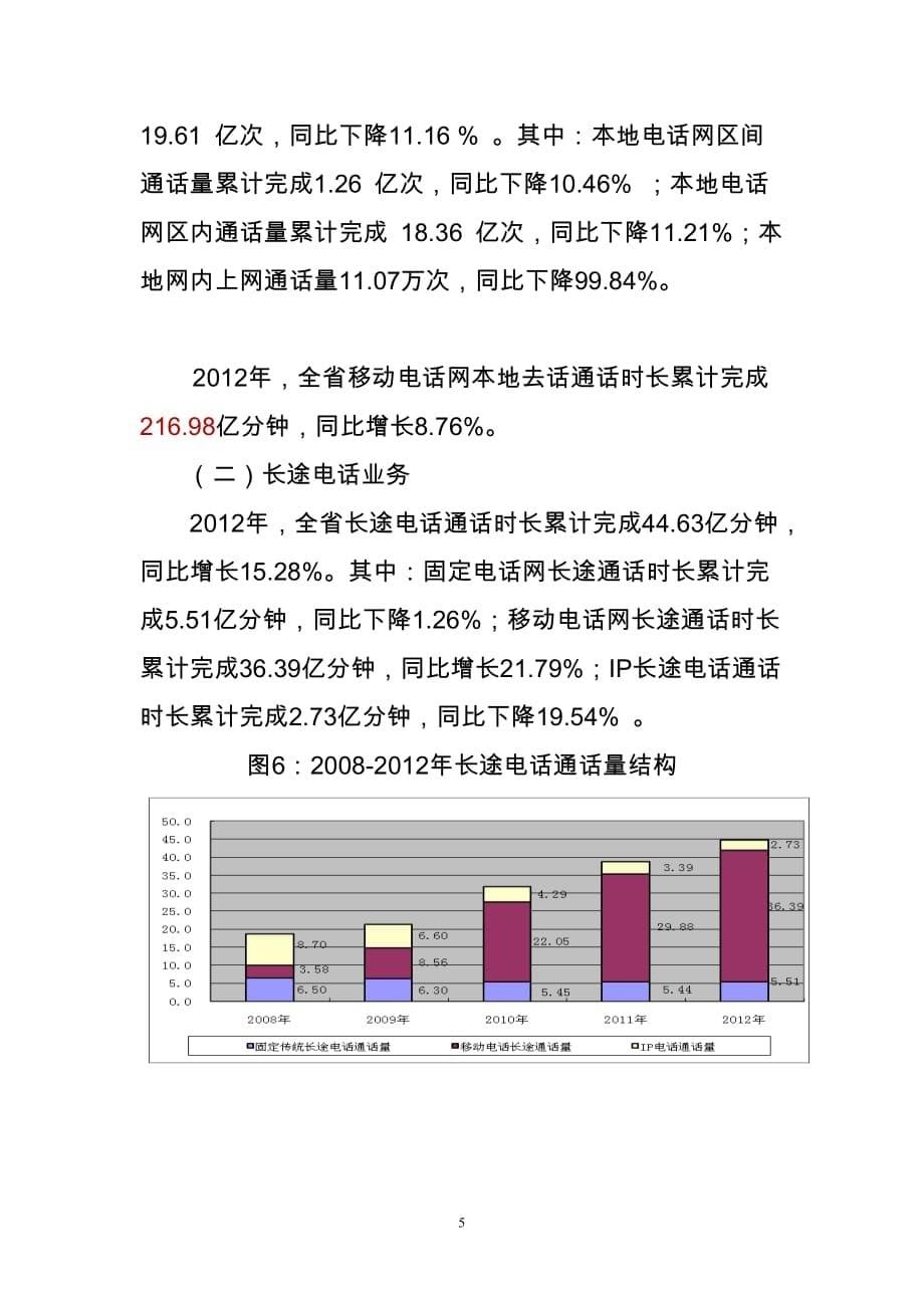 海南通信行业统计公报资料.doc_第5页