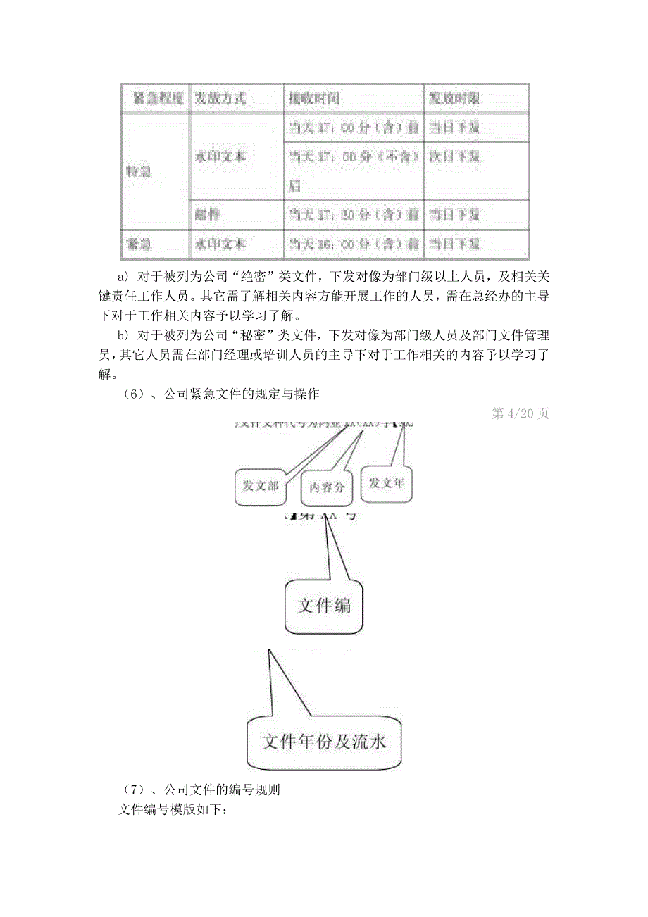 公司行政文件管理办法资料_第3页