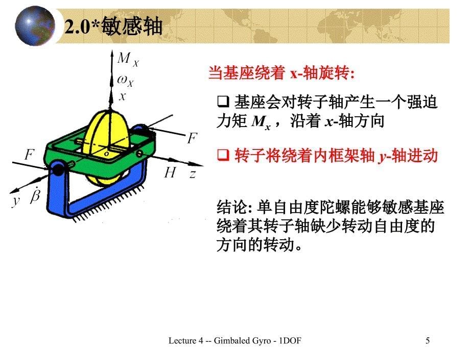 惯性技术课件4单自由度陀螺哈工大版,116全资料_第5页