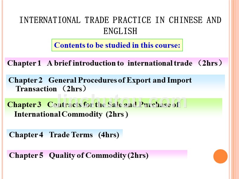 国际贸易实务双语教程电子课件资料_第2页