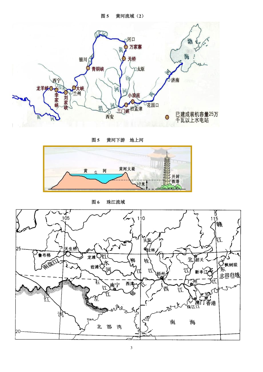 中国地理河流水系图资料_第3页