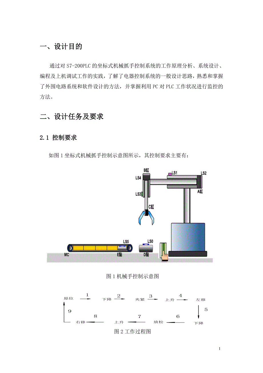 基于s7200plc的坐标式机械手控制系统设计资料_第4页