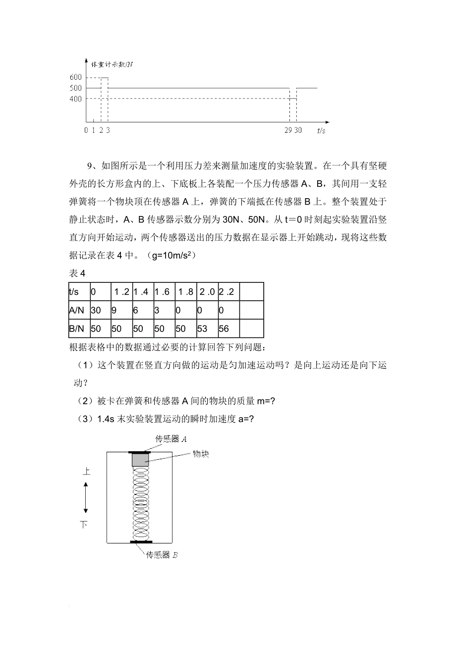 超重和失重练习.doc_第4页