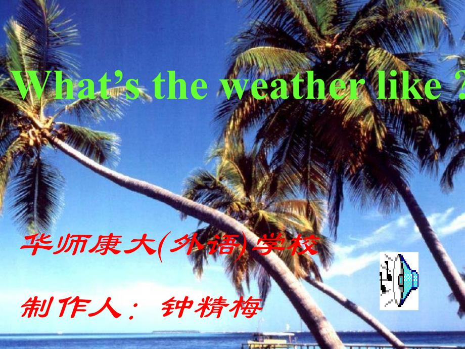 what27s the weather like ppt课件_第1页