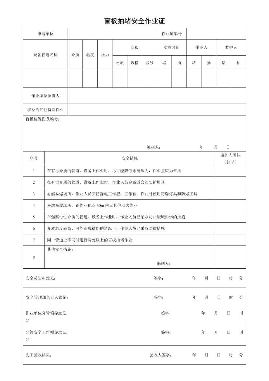 八大危险作业许可证资料_第5页