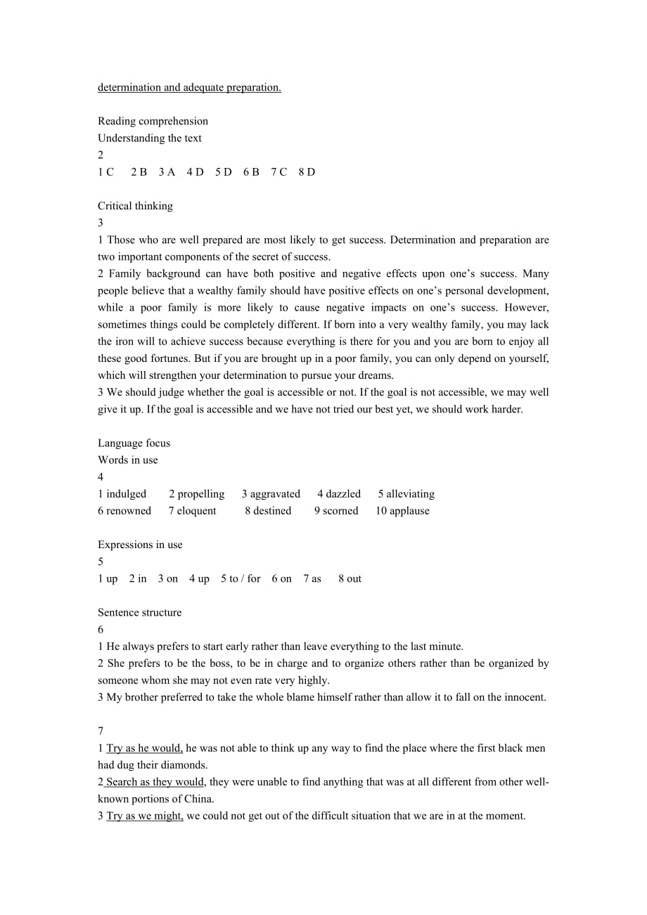 新视野大学英语读写教程3unit1答案.doc_第4页