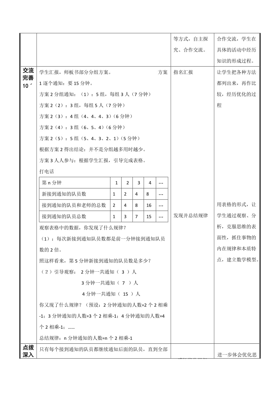 数学人教版五年级下册第六单元《打电话》_第2页