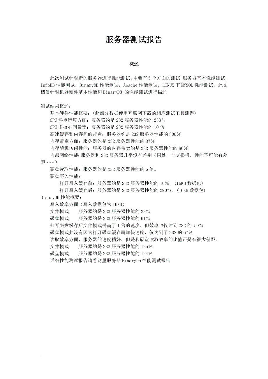 服务器测试报告.doc_第1页