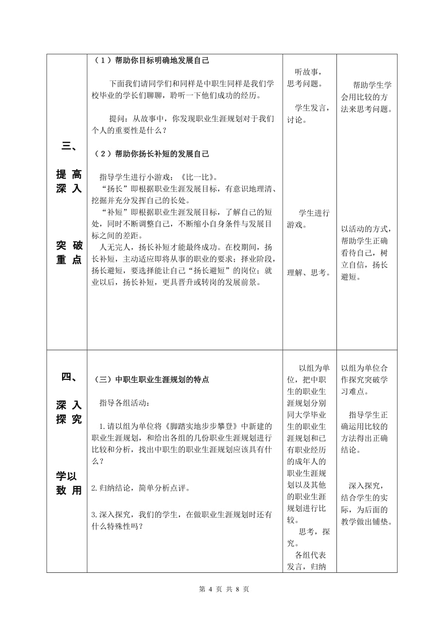 职业生涯规划教案资料_第4页