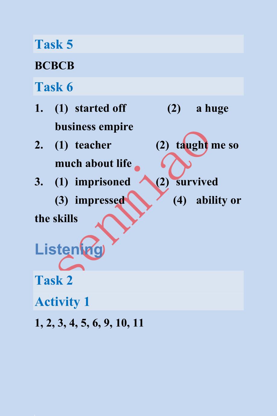 新视野大学英语(第三版)视听说3--答案word.doc_第2页