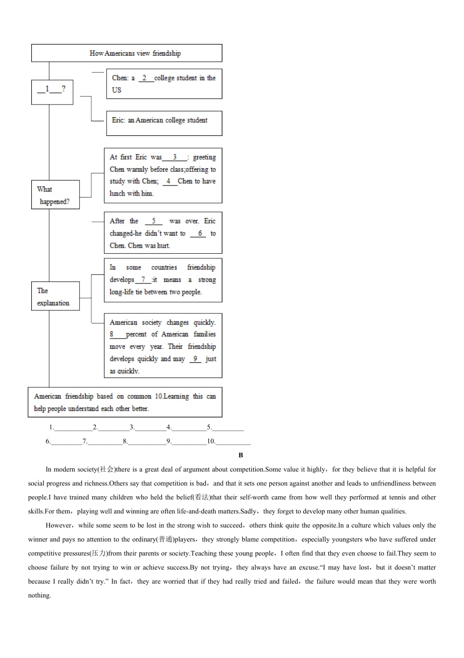 新人教版中考英语阅读题型之任务阅读附答案.doc_第4页