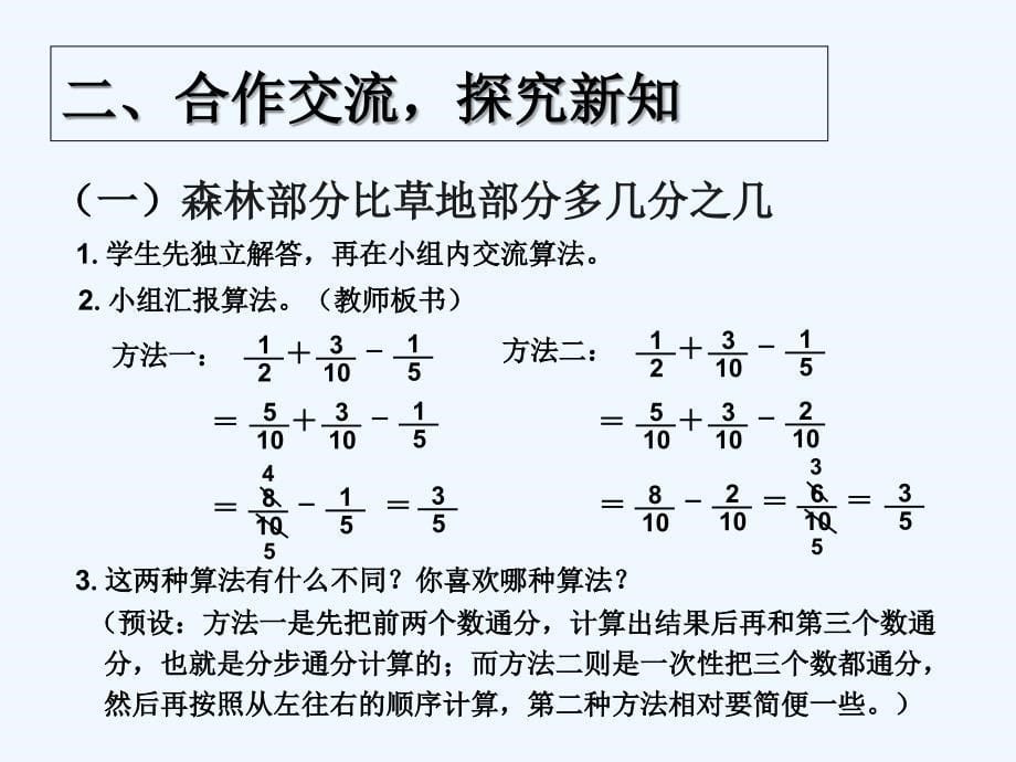 数学人教版五年级下册分数的加减混合运算_第5页