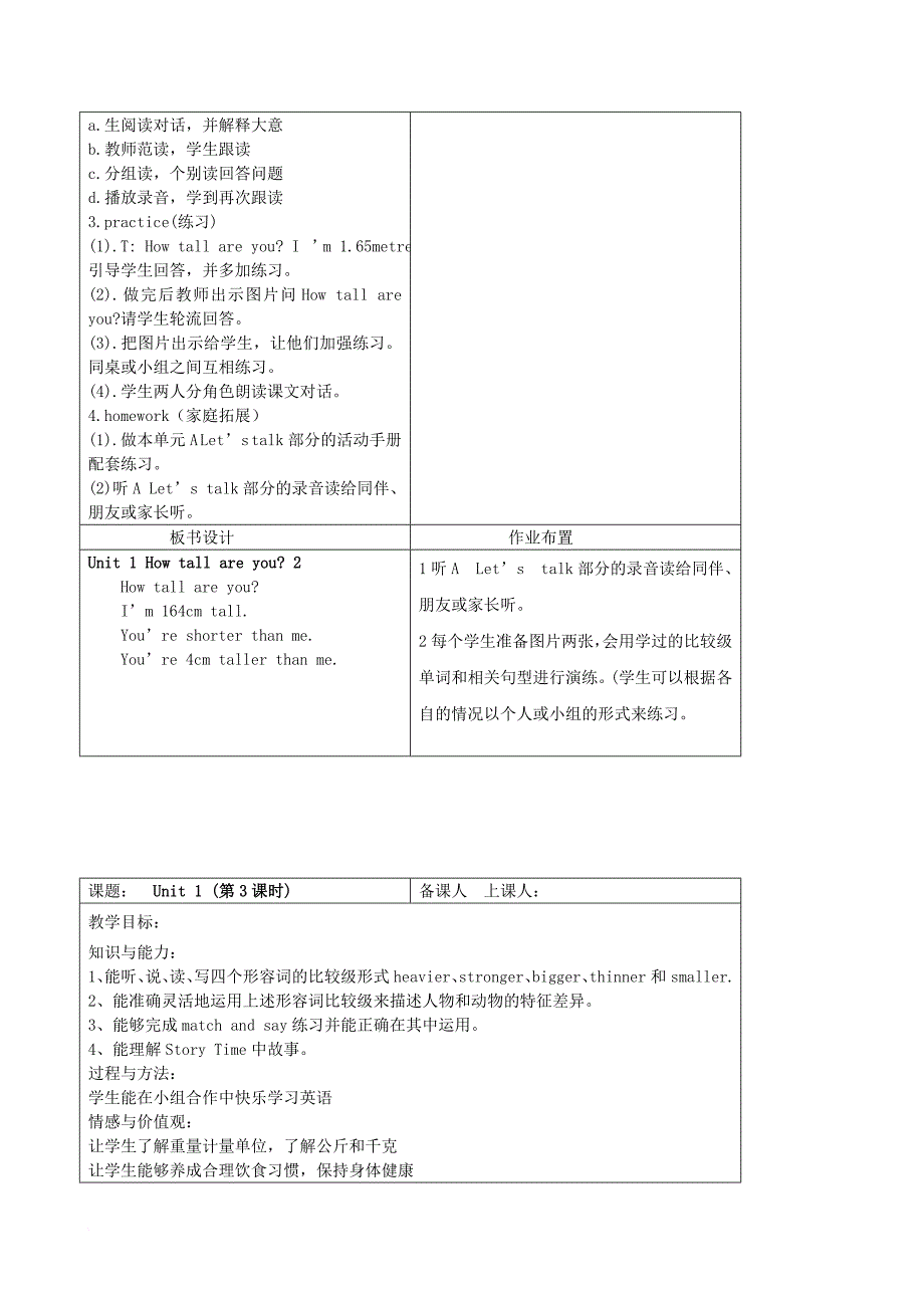 新人教版六年级英语教案下册(全册).doc_第4页