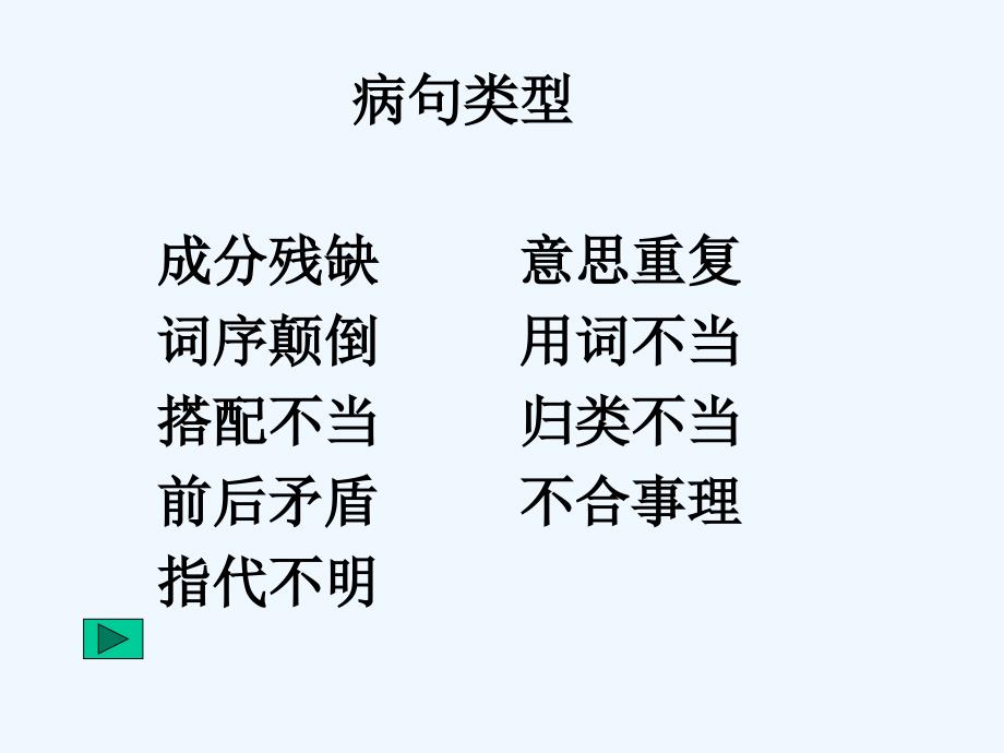 人教版语文六年级下册复习课：修改病句_第2页