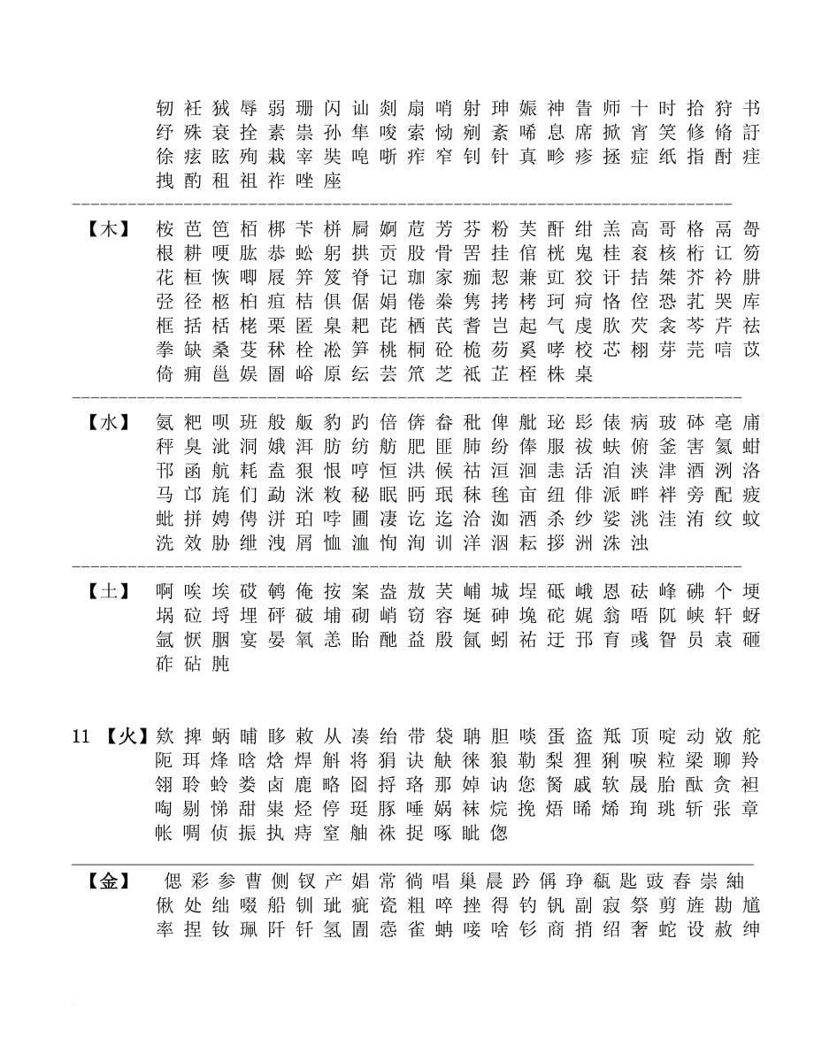 康熙字典3-26画繁体字五行分类.doc_第5页