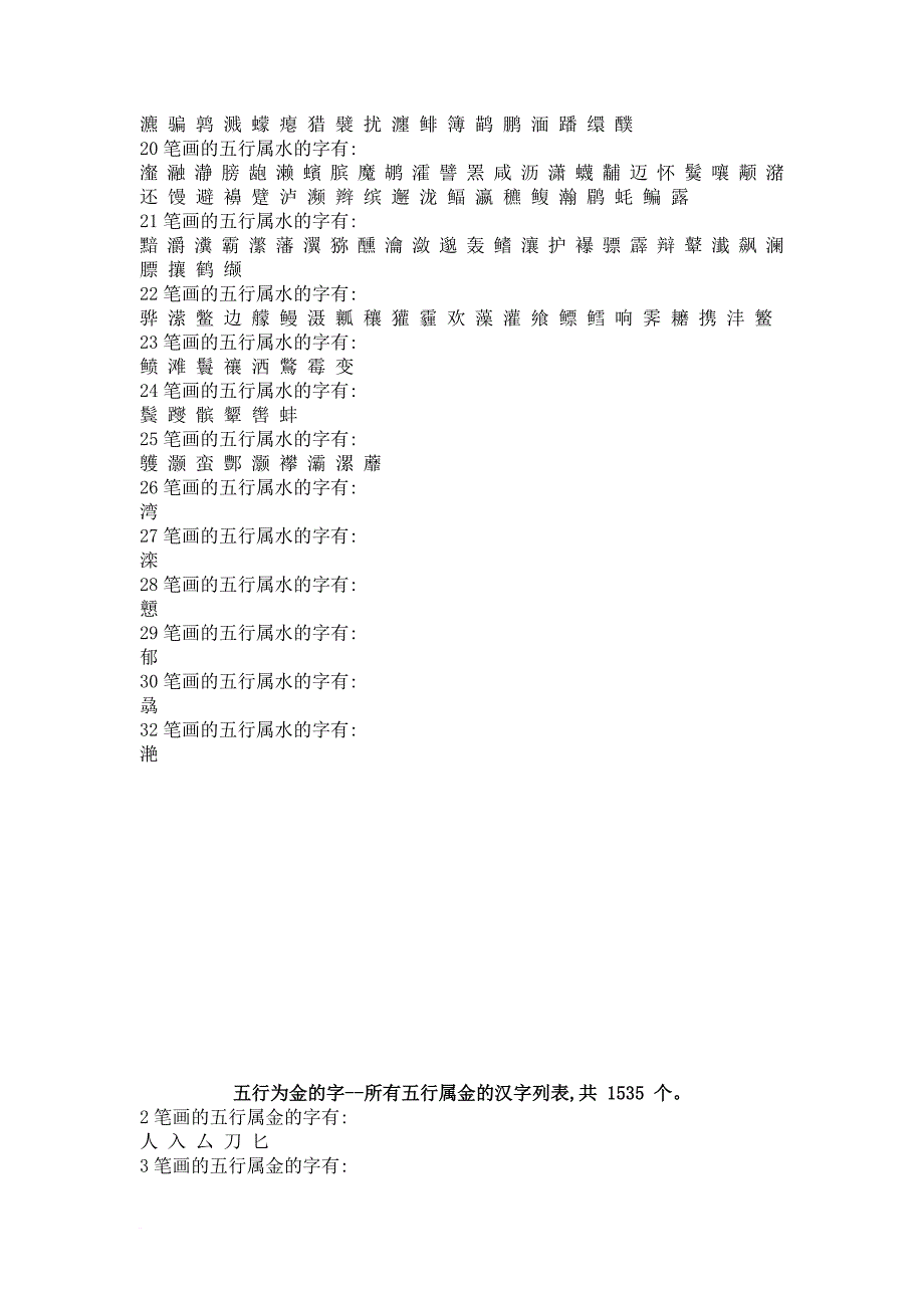 康熙字典笔画及其五行属性.doc_第3页