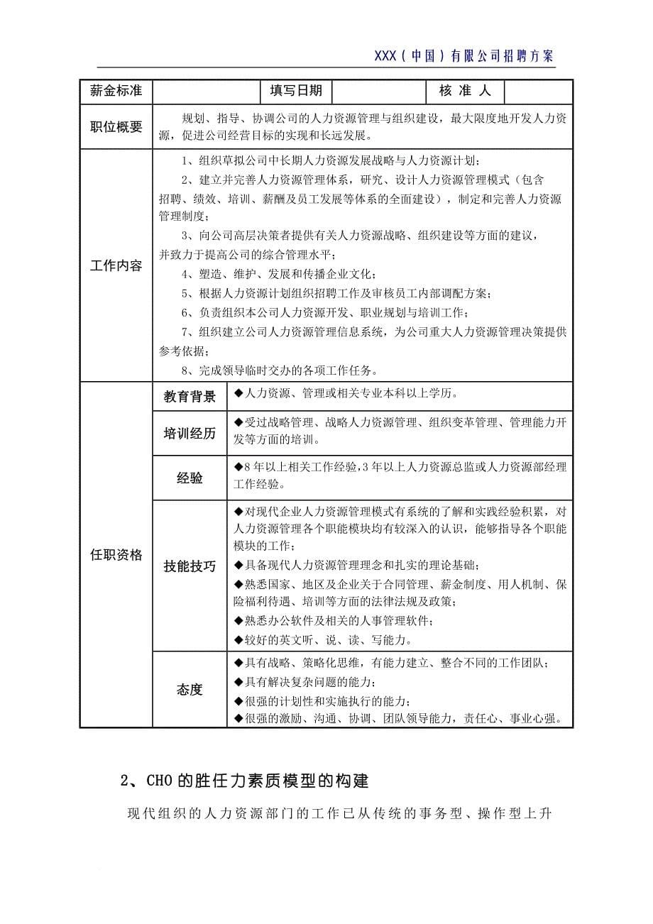 招聘方案(完整).doc_第5页