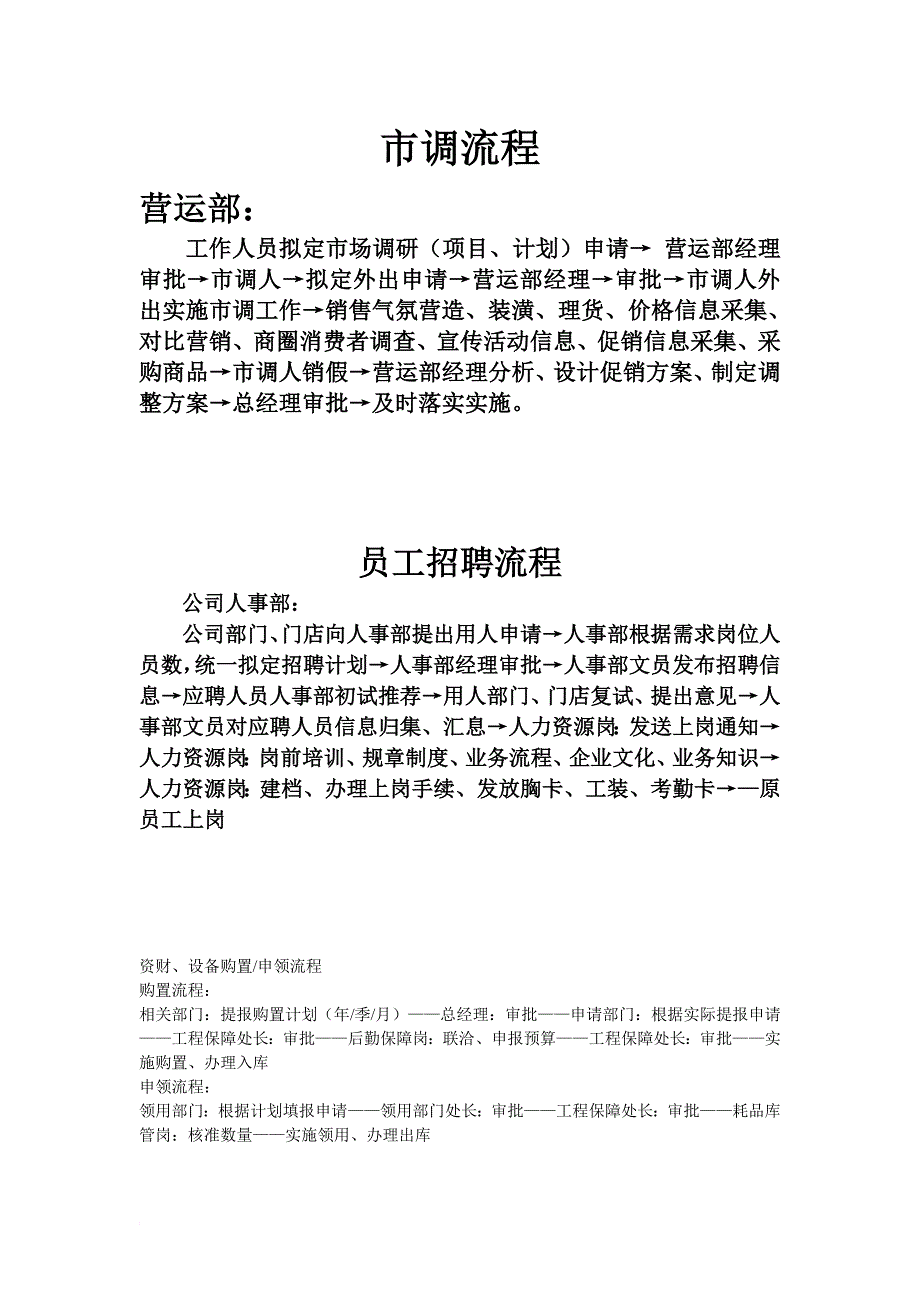 超市管理流程字_第2页