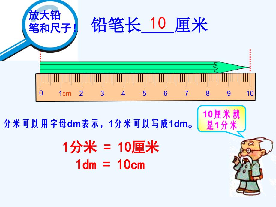 数学北师大版二年级下册《分米、毫米的认识》ppt_第3页