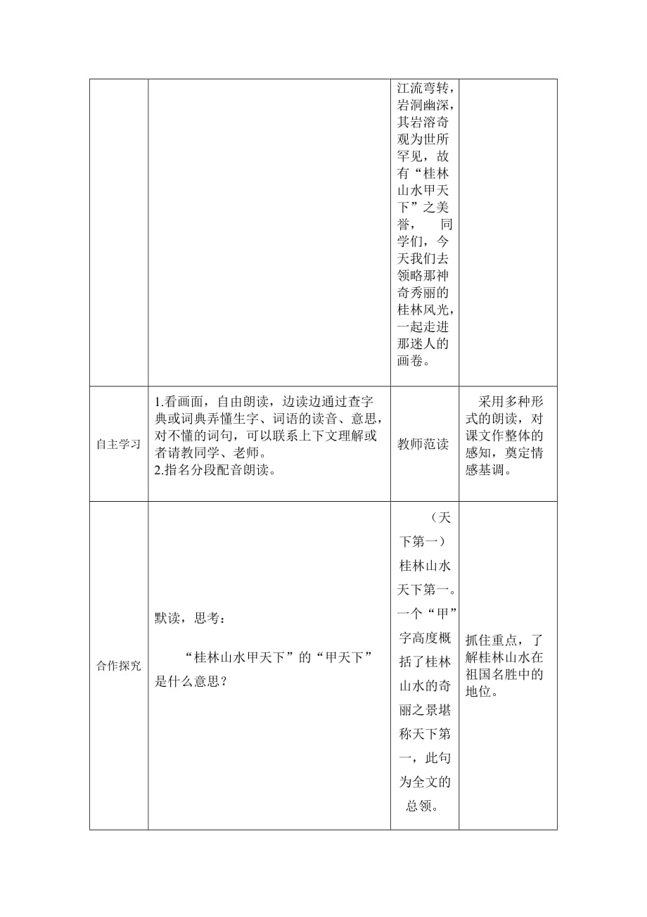 四年级人教版语文下册2、《桂林山水》_第2页