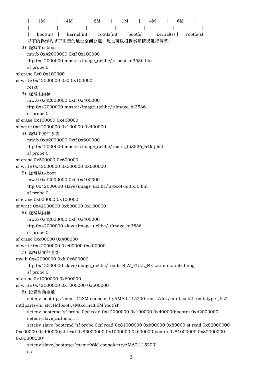 hi3536 sdk 安装以及升级使用说明_第3页