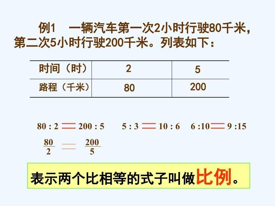 数学人教版六年级下册年级数学比例的意义和基本性质_第5页