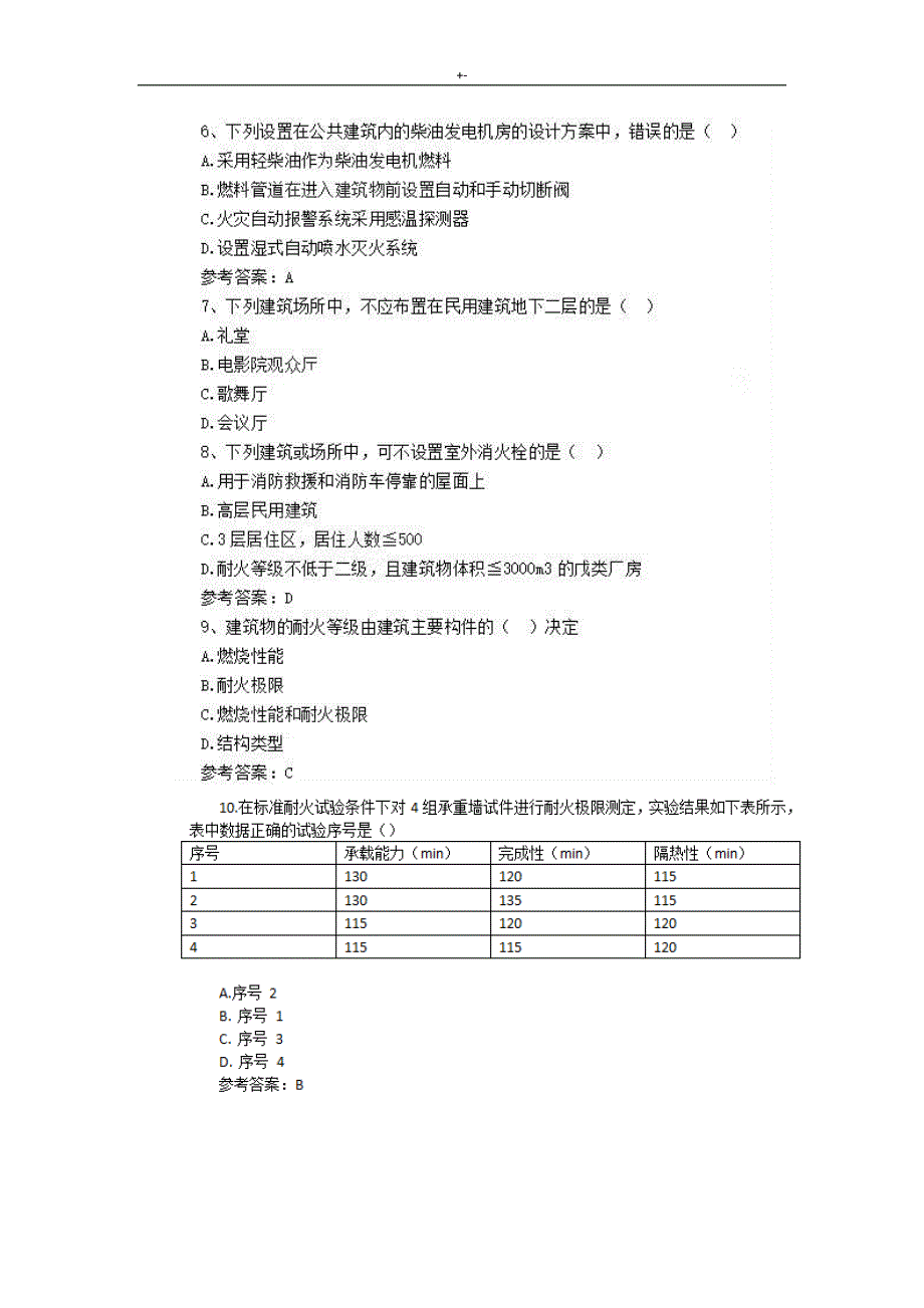 2018年度一级消防项目工程师考试-真命题_第2页