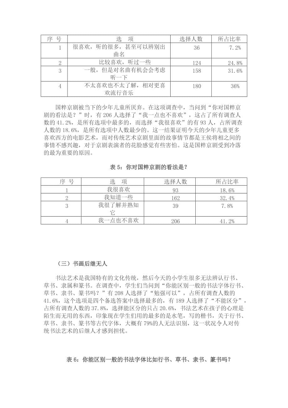 小学生经典诵读情况问卷调查分析.doc_第5页