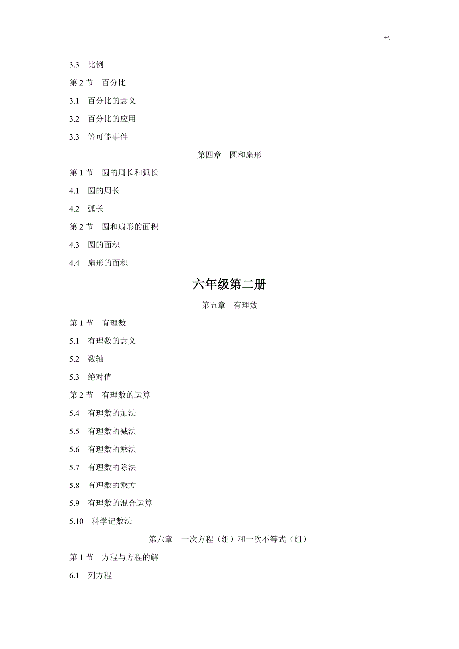 【☆】【初级中学数学】沪教出版初级中学数学清单目录_第2页