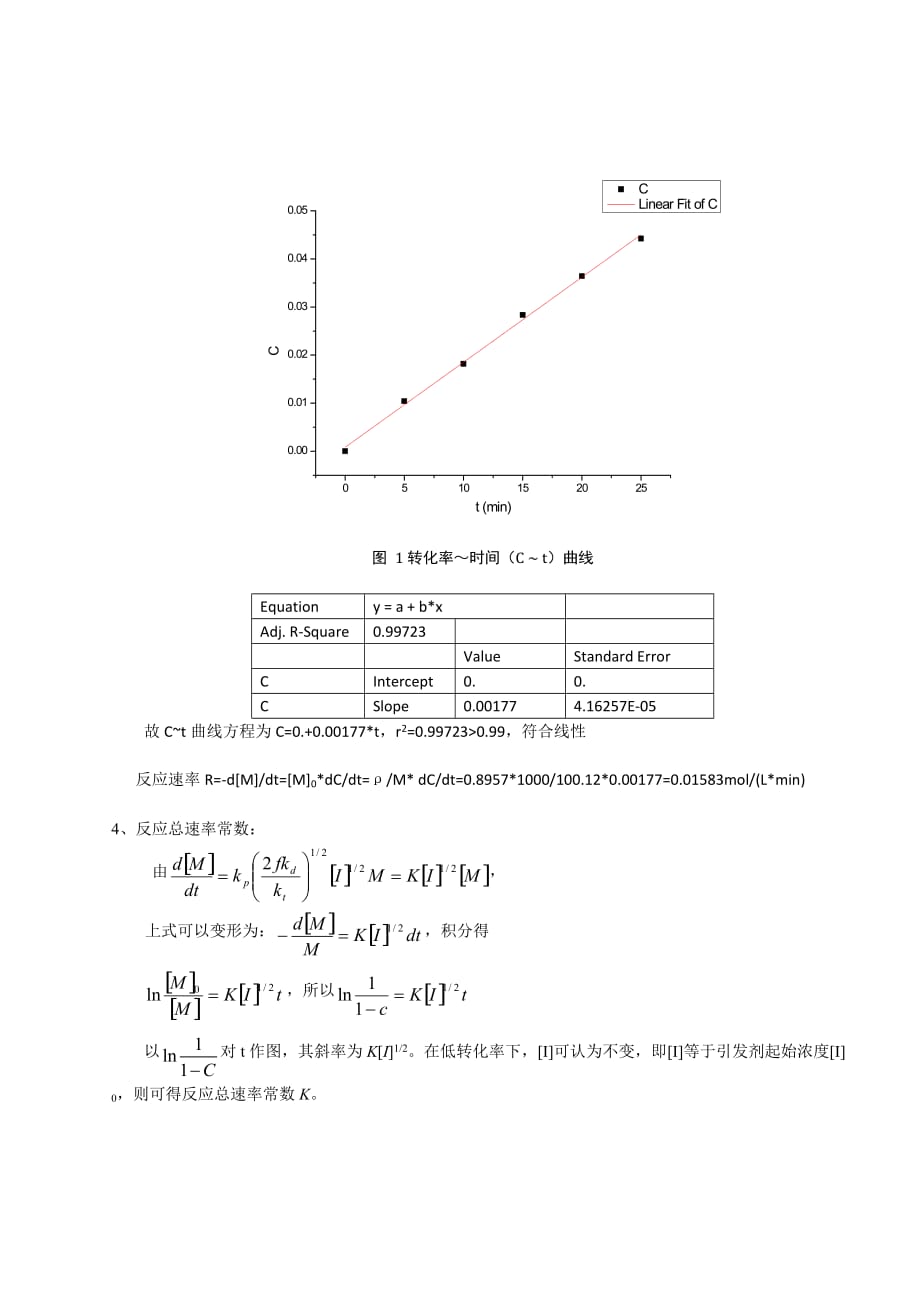 实验一膨胀计法测聚合反应速度.doc_第4页