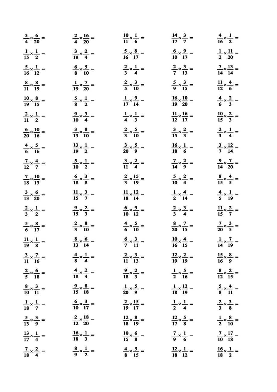 小学分数乘法计算练习.doc_第2页
