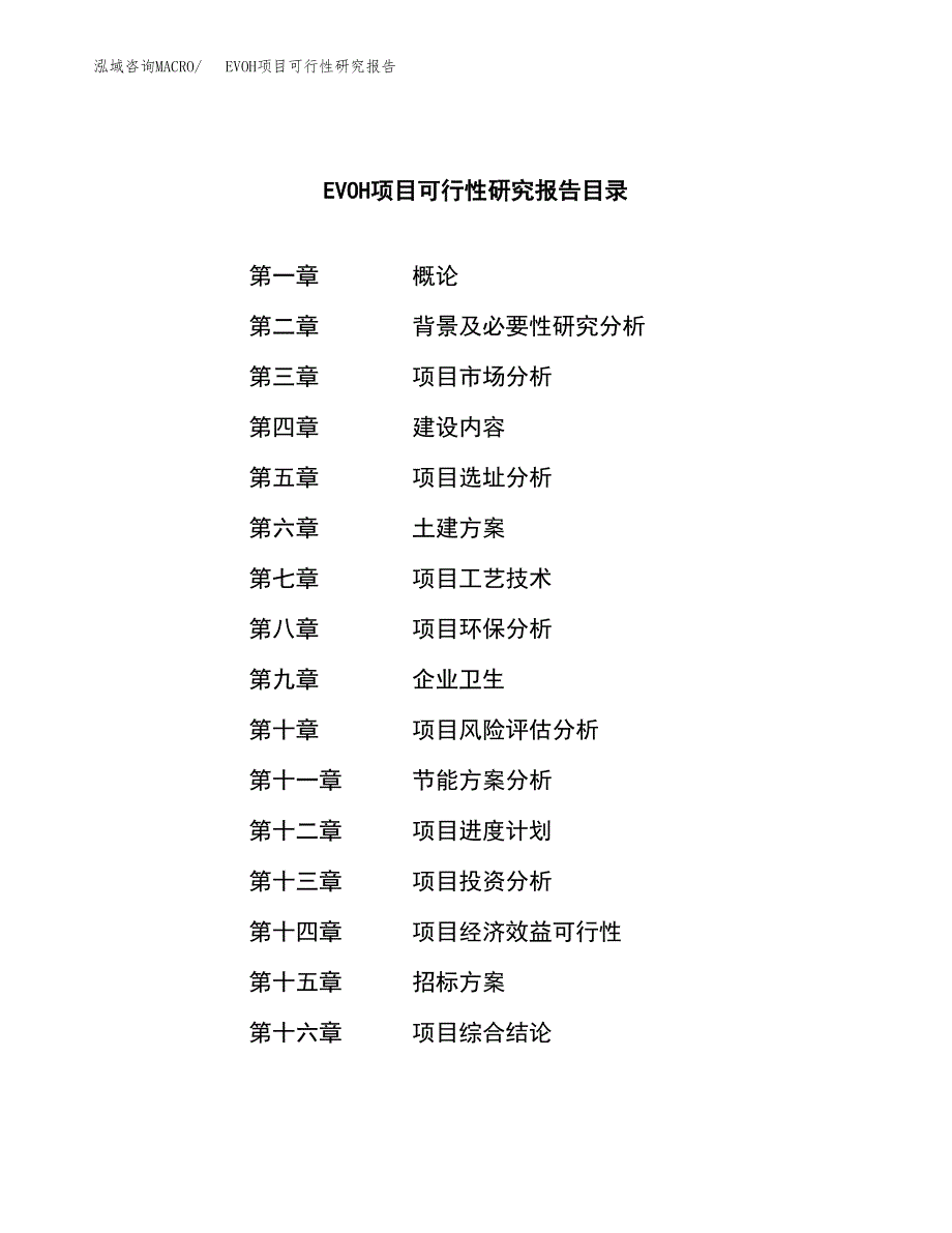 EVOH项目可行性研究报告（总投资24000万元）（89亩）_第2页