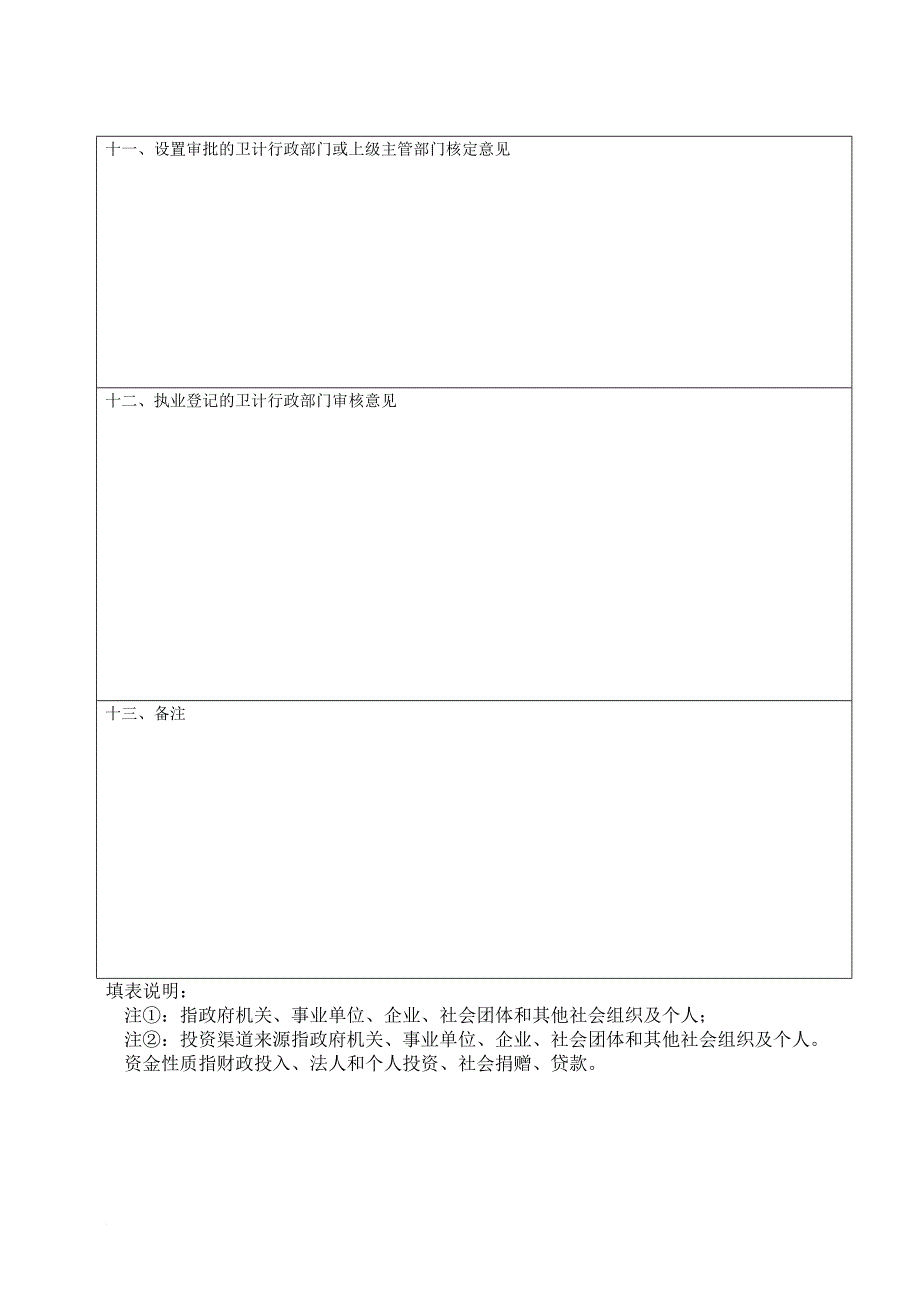 医疗机构分类登记审检书.doc_第3页