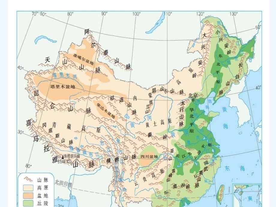 地理人教版八年级下册区域自然环境比较_第5页