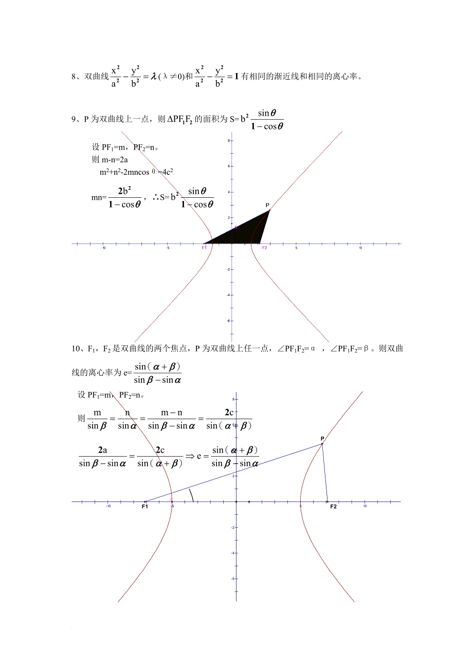 双曲线中常见结论.doc_第3页