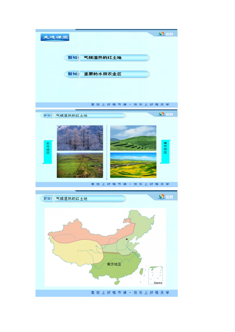 地理人教版八年级下册南方的地理特征与农业_第2页