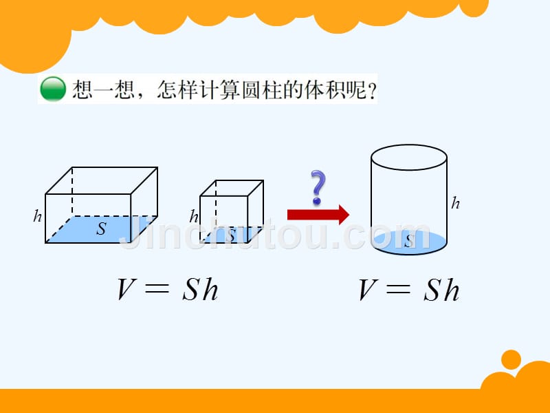 北师大版圆柱的体积课件_第3页